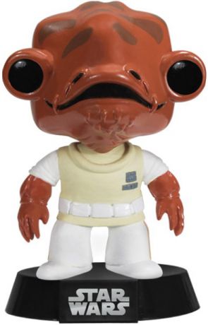 Figurine Funko Pop Star Wars 1 : La Menace fantôme #28 Amiral Ackbar