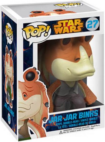 Figurine Funko Pop Star Wars 1 : La Menace fantôme #27 Jar Jar Binks