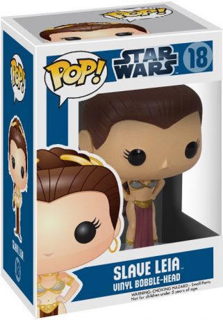 Figurine Funko Pop Star Wars 1 : La Menace fantôme #18 Esclave Leia 