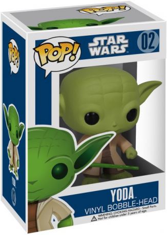 Figurine Funko Pop Star Wars 1 : La Menace fantôme #02 Yoda