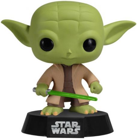 Figurine Funko Pop Star Wars 1 : La Menace fantôme #02 Yoda