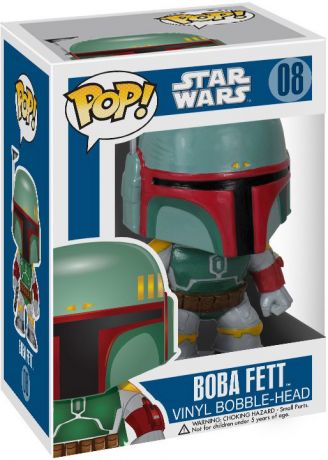 Figurine Funko Pop Star Wars 1 : La Menace fantôme #08 Boba Fett