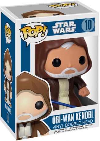 Figurine Funko Pop Star Wars 1 : La Menace fantôme #10 Obi-Wan Kenobi