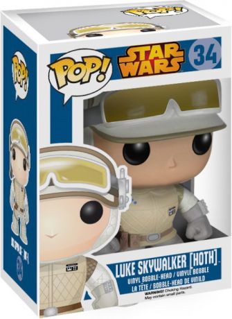 Figurine Funko Pop Star Wars 1 : La Menace fantôme #34 Luke Skywalker (Hoth)