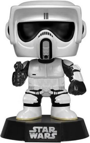 Figurine Funko Pop Star Wars 1 : La Menace fantôme #38 Biker Scout