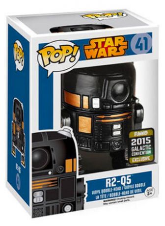 Figurine Funko Pop Star Wars 1 : La Menace fantôme #41 R2-Q5 Celebration