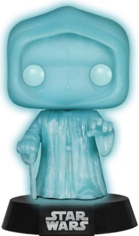 Figurine Funko Pop Star Wars 1 : La Menace fantôme #40 Emperor Palpatine - Brillant dans le noir