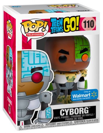 Figurine Funko Pop Teen Titans Go! #110 Cyborg - Camo