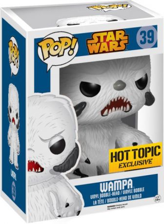 Figurine Funko Pop Star Wars 1 : La Menace fantôme #39 Wampa - Floqué