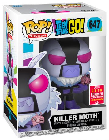 Figurine Funko Pop Teen Titans Go! #647 Killer Moth