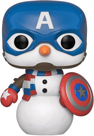 Figurine Funko Pop Marvel Comics #532 Cap Bonhomme de Neige