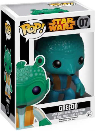 Figurine Funko Pop Star Wars 1 : La Menace fantôme #07 Greedo