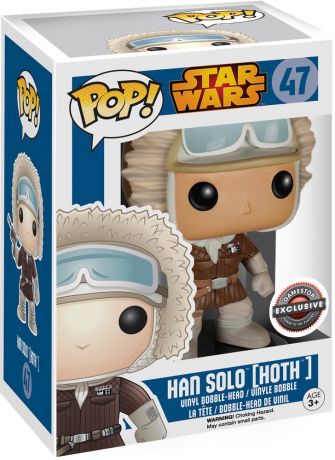 Figurine Funko Pop Star Wars 1 : La Menace fantôme #47 Han Solo (Hoth)