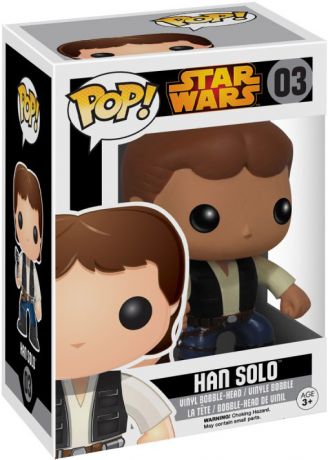 Figurine Funko Pop Star Wars 4 : Un nouvel espoir #03 Han Solo