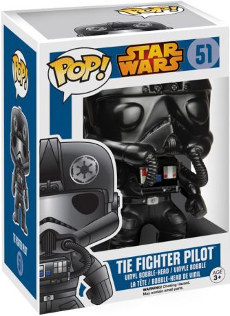Figurine Funko Pop Star Wars 1 : La Menace fantôme #51 Tie Fighter Pilot