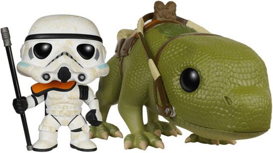 Figurine Funko Pop Star Wars 4 : Un nouvel espoir Sandtrooper & Dewback - 2 Pack