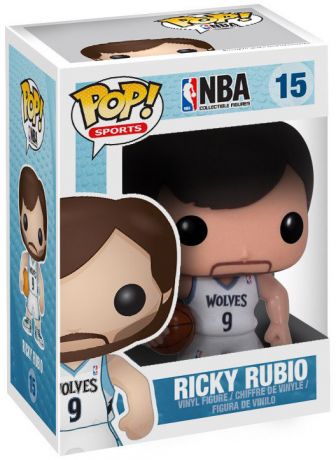 Figurine Funko Pop NBA #15 Ricky Rubio - Minnesota Timberwolves