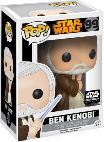 Figurine Funko Pop Star Wars 4 : Un nouvel espoir #99 Ben Kenobi