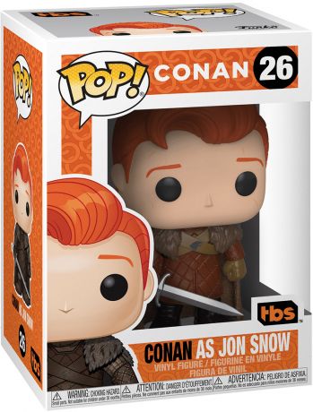 Figurine Funko Pop Conan O'Brien #26 Conan en Jon Snow