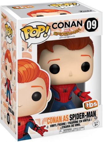 Figurine Funko Pop Conan O'Brien #09 Conan en Spider-Man