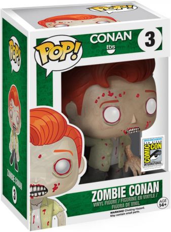 Figurine Funko Pop Conan O'Brien #03 Conan Zombie