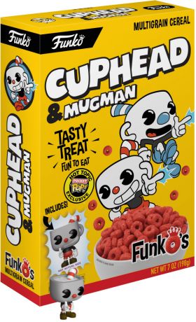 Figurine Funko Pop Cuphead Cuphead FunkO's - Céréales & Pocket