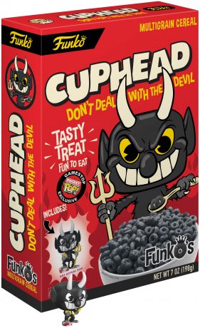 Figurine Funko Pop Cuphead Le Diable Funko's - Céréales & Pocket