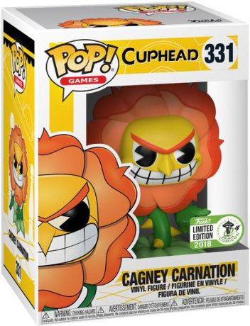 Figurine Funko Pop Cuphead #331 Cagney Carnation