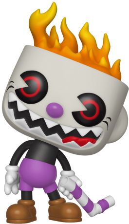 Figurine Funko Pop Cuphead #417 Cuphead Diabolique (En Feu)