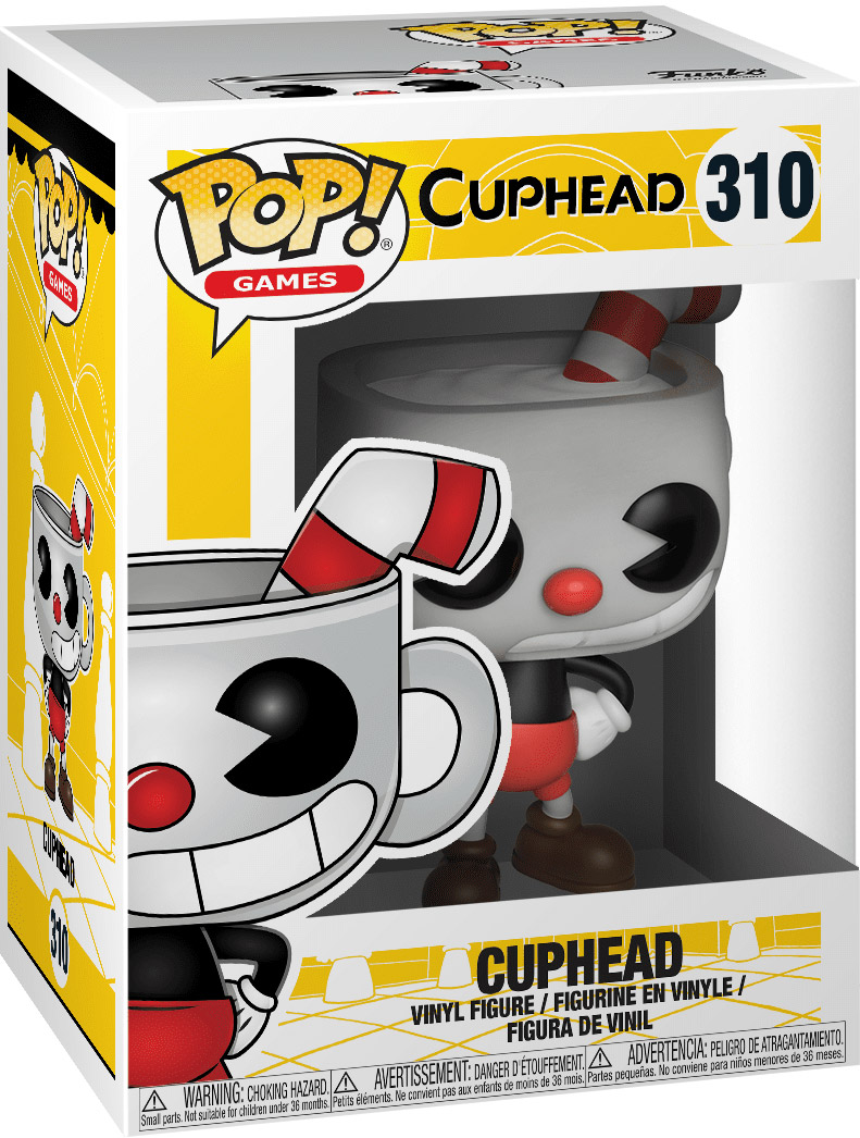 Figurine Funko Pop! Cuphead – Evil Cuphead Exclu – 10 Cm – Édition Limitée