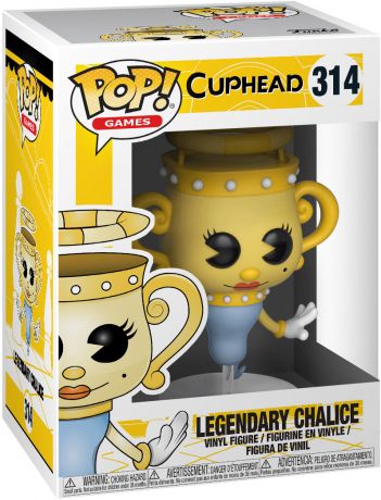 Figurine Funko Pop Cuphead #314 Legendary Chalice