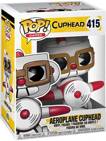 Figurine Funko Pop Cuphead #415 Aeroplane Cuphead