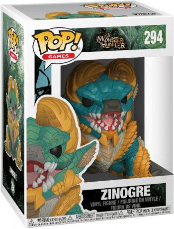 Figurine Funko Pop Monster Hunter #294 Zinogre