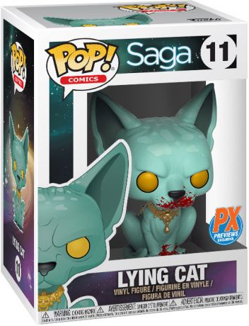 Figurine Funko Pop Saga #11 Chat Menteur - Ensanglanté