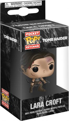 Figurine Funko Pop Tomb Raider #00 Lara Croft - Porte-clés