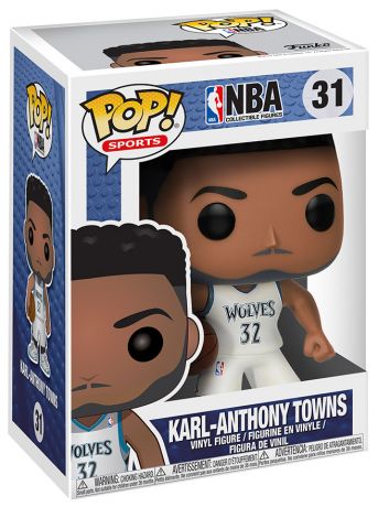 Figurine Funko Pop NBA #31 Karl-Anthony Towns - Minnesota Timberwolves