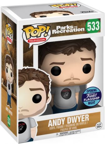 Figurine Funko Pop Parcs et Loisirs #533 Andy Dwyer