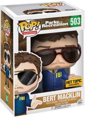 Figurine Funko Pop Parcs et Loisirs #503 Bert Macklin