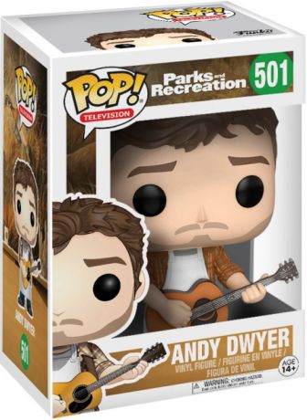 Figurine Funko Pop Parcs et Loisirs #501 Andy Dwyer