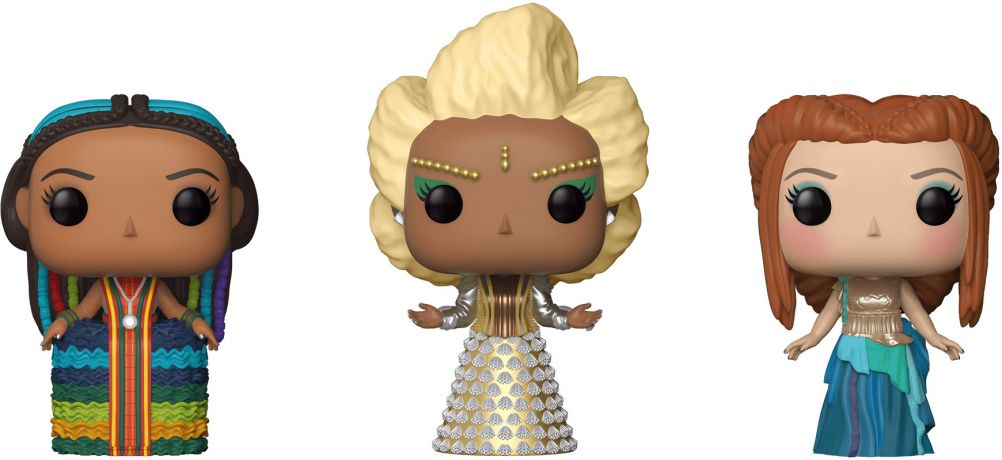 Figurine Funko Pop Un raccourci dans le temps [Disney] Mme Quiproquo, Mme Quidam & Mme Qui - 3 pack