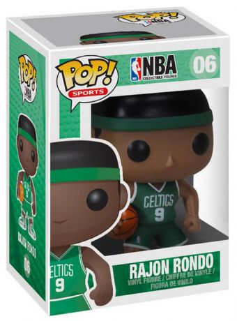 Figurine Funko Pop NBA #06 Rajon Rondo - Boston Celtics