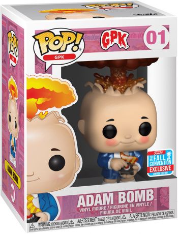 Figurine Funko Pop Les Crados #01 Frederic Atomic - Métallique