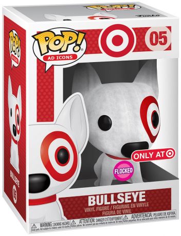 Figurine Funko Pop Icônes de Pub #05 Bullseye - Floqué