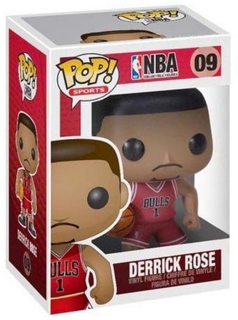 Figurine Funko Pop NBA #09 Derrick Rose - Chicago Bulls