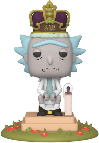 Figurine Funko Pop Rick et Morty #694 Roi de S#!+