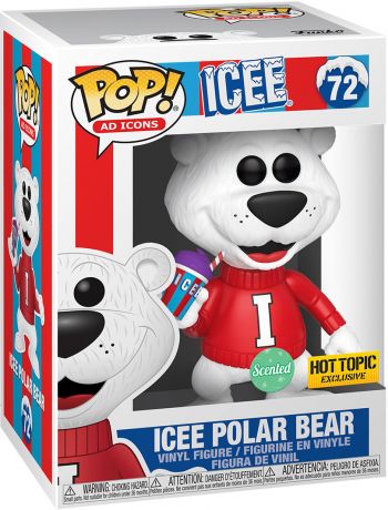 Figurine Funko Pop Icônes de Pub #72 Icee Polar Bear - Parfumé