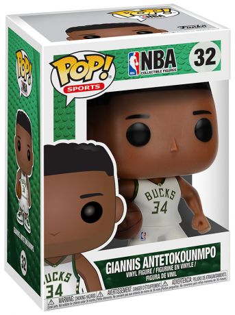 Figurine Funko Pop NBA #32 Giannis Antetokounmpo - Milwaukee Bucks