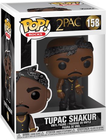 Figurine Funko Pop Tupac / 2Pac #158 Tupac Shakur