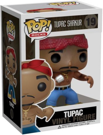 Figurine Funko Pop Tupac / 2Pac #19 Tupac