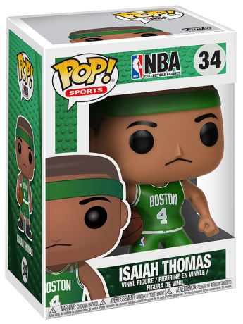 Figurine Funko Pop NBA #34 Isaiah Thomas - Boston Celtics